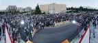 Manifestaciones obreras por la protección de la salud y de los derechos del pueblo