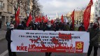 Alemania: Los comunistas griegos y turcos honraron a los líderes comunistas Liebknecht y Luxemburg con una marcha común